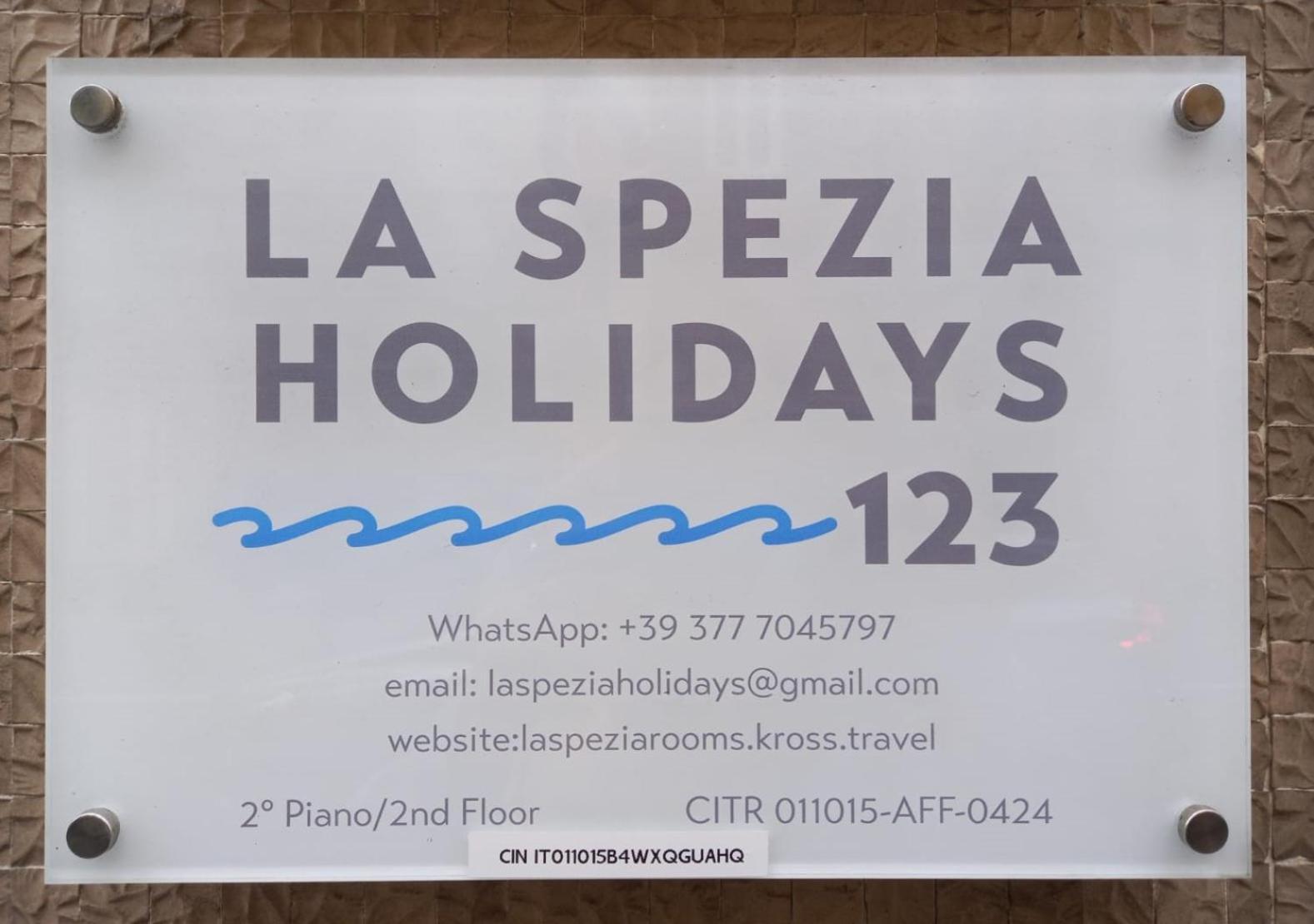 La Spezia Holidays 123 Esterno foto